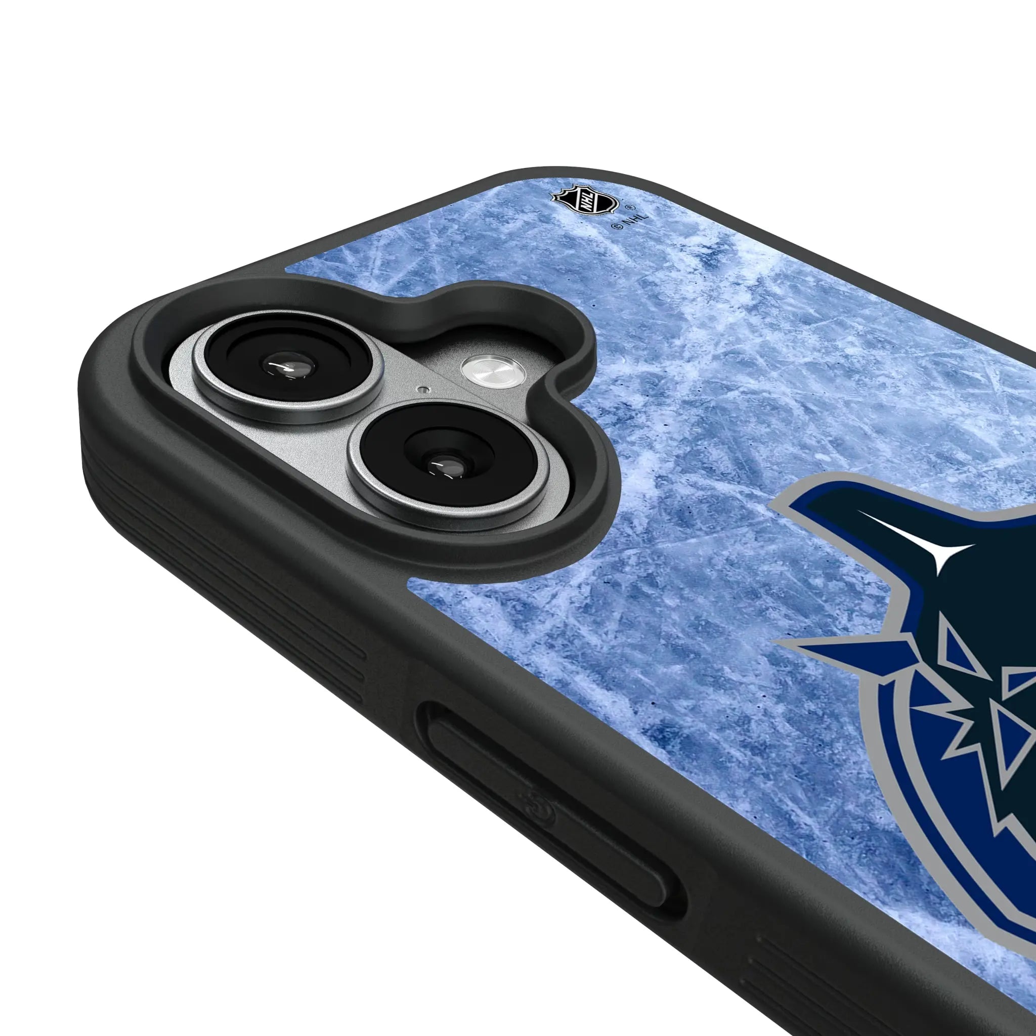 Vancouver Canucks Ice Wordmark Bump Phone Case