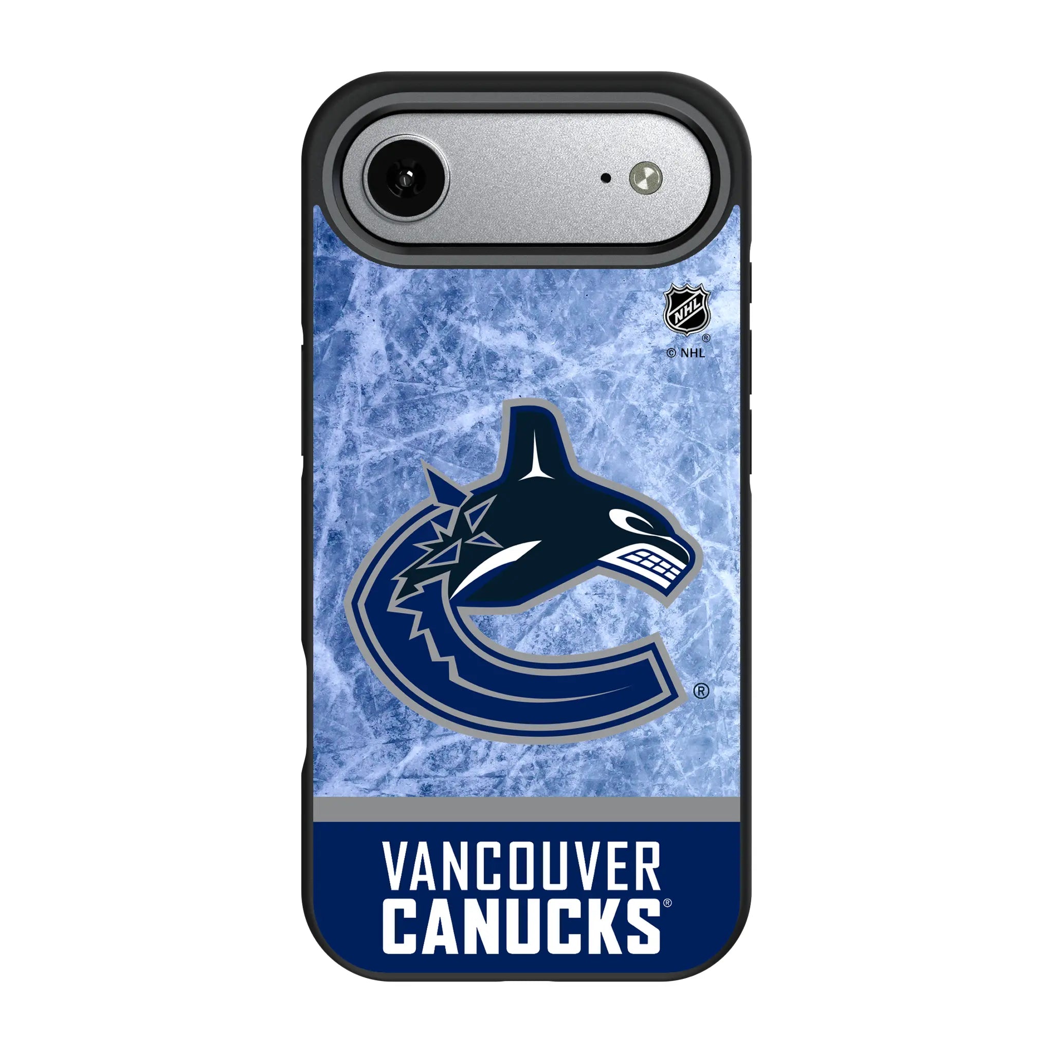 Vancouver Canucks Ice Wordmark Bump Phone Case