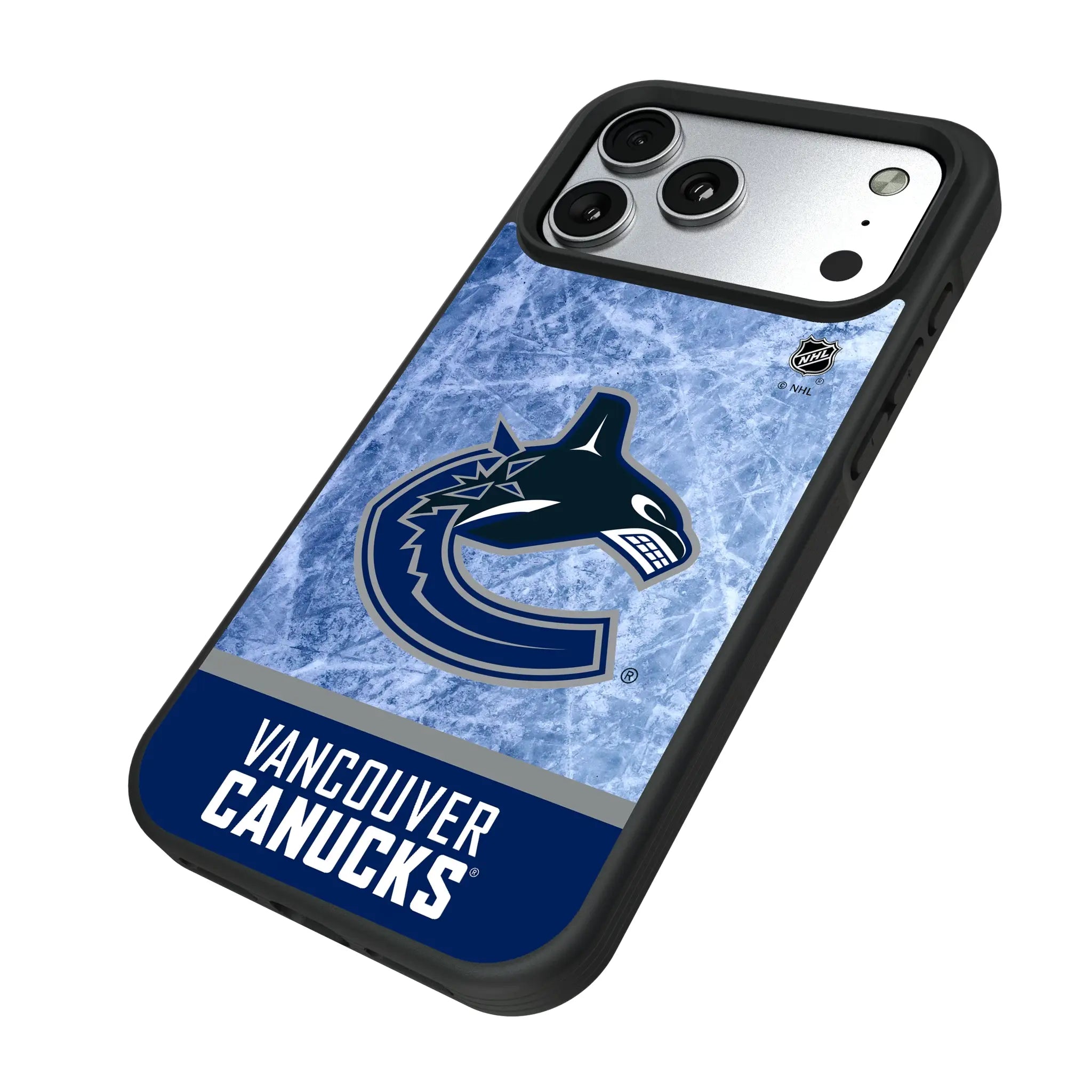 Vancouver Canucks Ice Wordmark Bump Phone Case