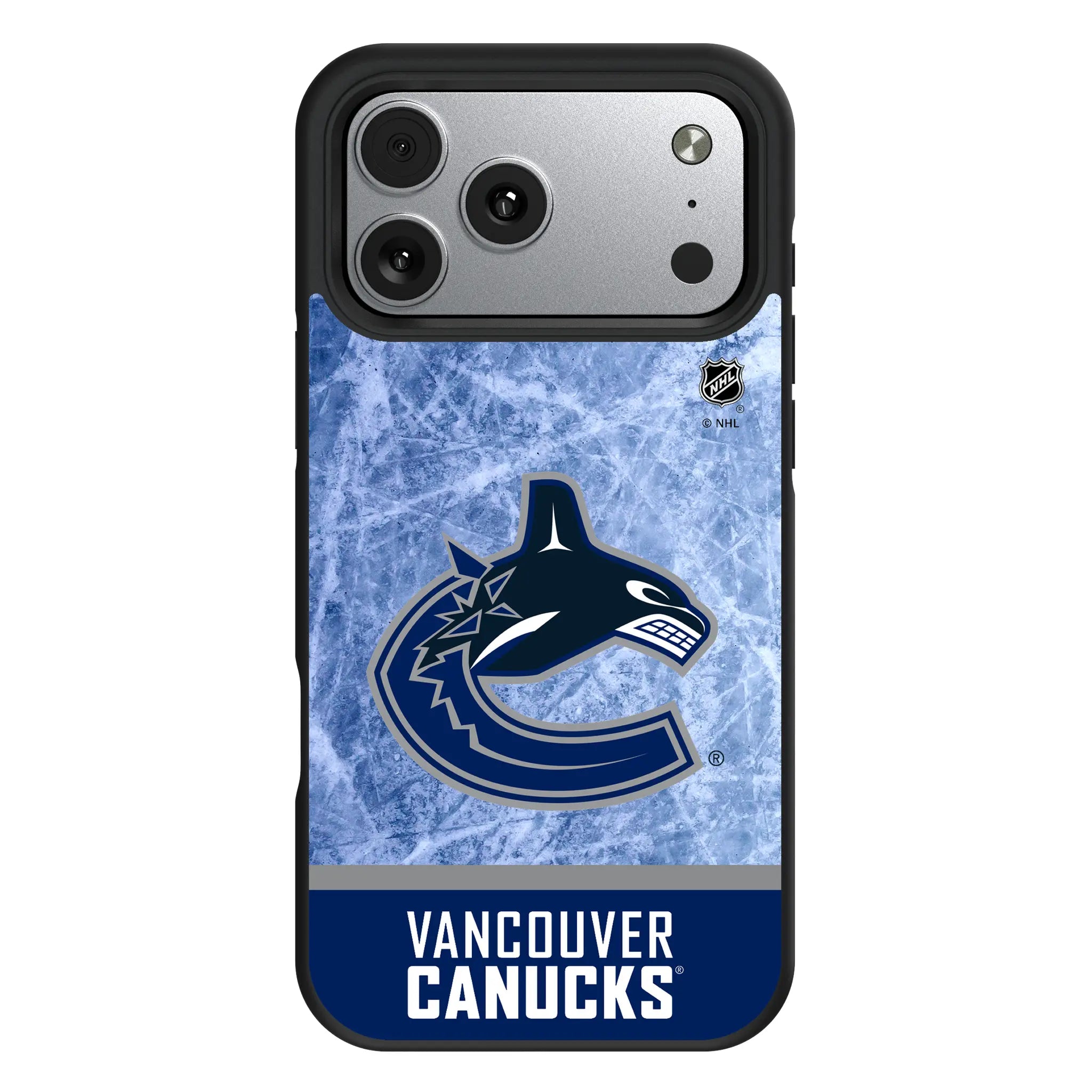 Vancouver Canucks Ice Wordmark Bump Phone Case