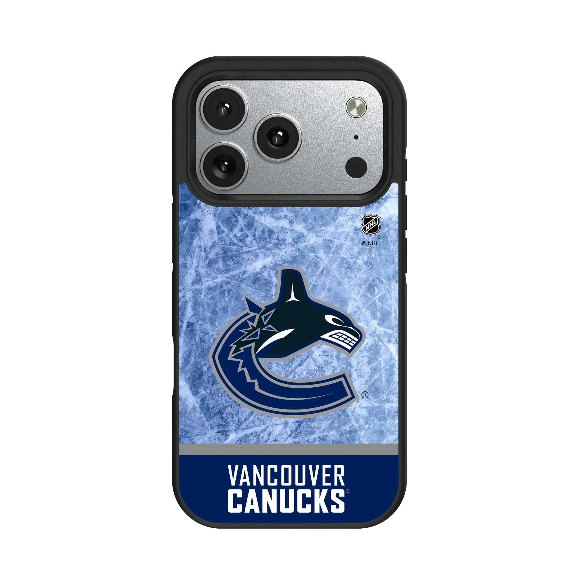 Vancouver Canucks Ice Wordmark Bump Phone Case