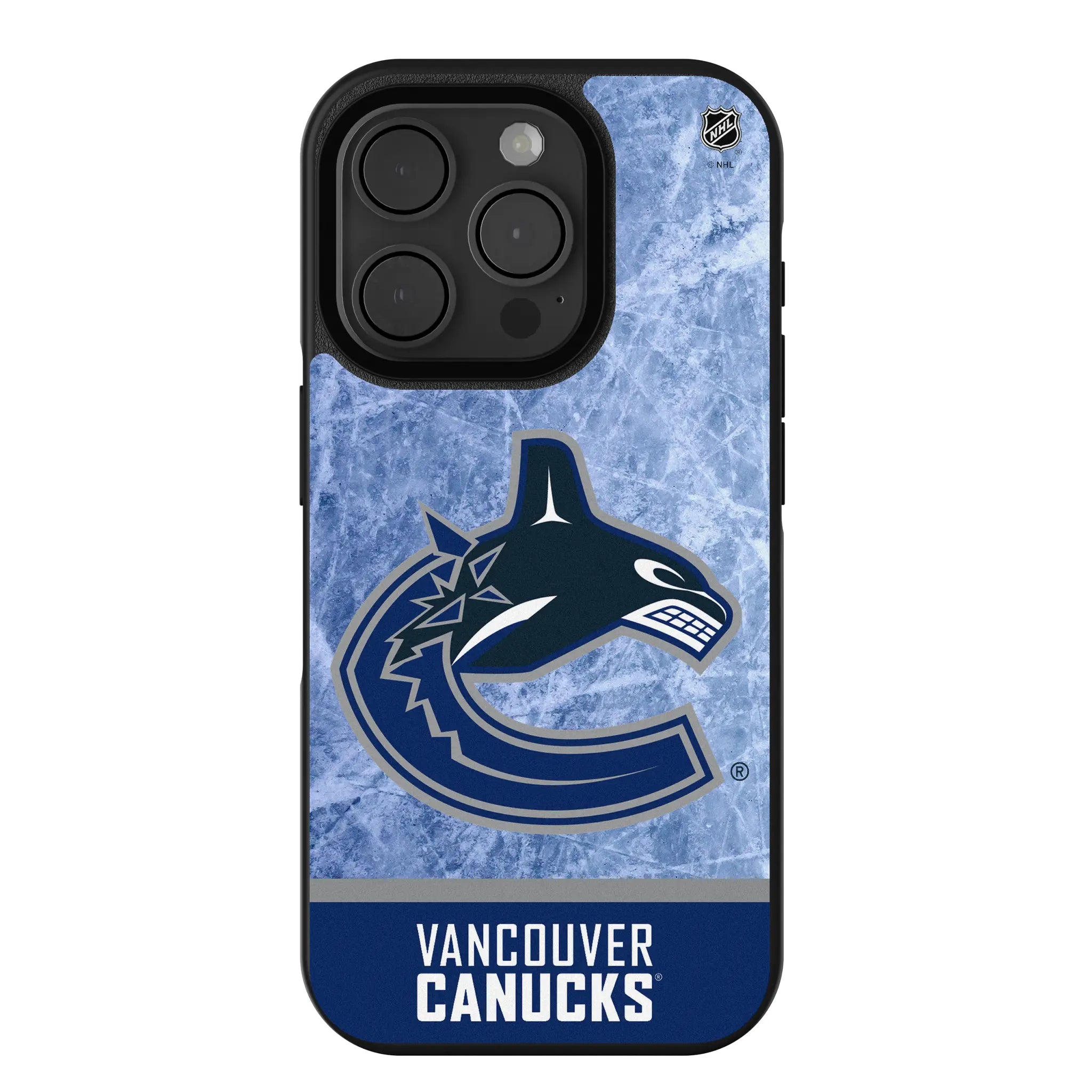 Vancouver Canucks Ice Wordmark Bump Phone Case
