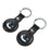 Vancouver Canucks Insignia Black Airtag Holder 2-Pack