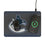 Vancouver Canucks Linen 15-Watt Wireless Charger and Mouse Pad