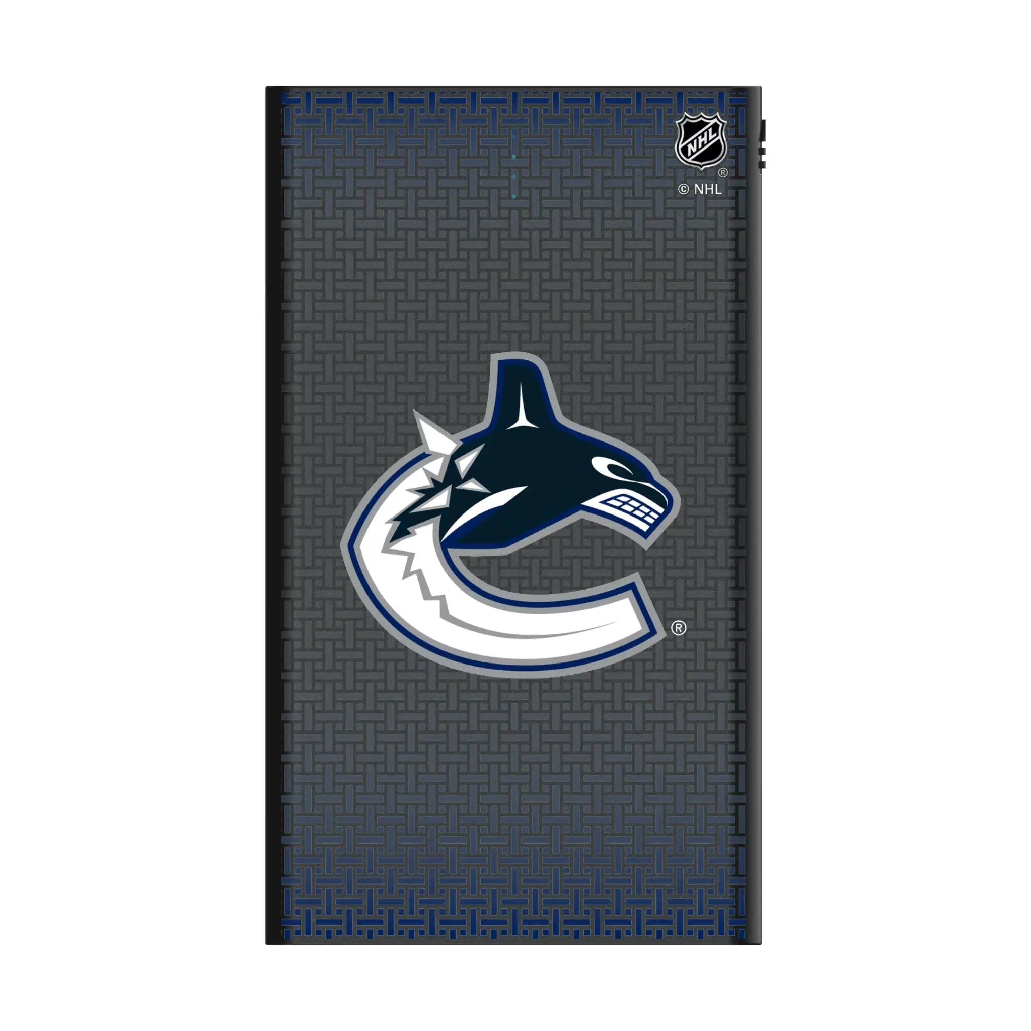 Vancouver Canucks Linen 5000mAh Flat Powerbank