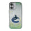 Vancouver Canucks Linen Glitter Phone Case