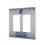 Vancouver Canucks Linen Hidden-Screw Light Switch Plate