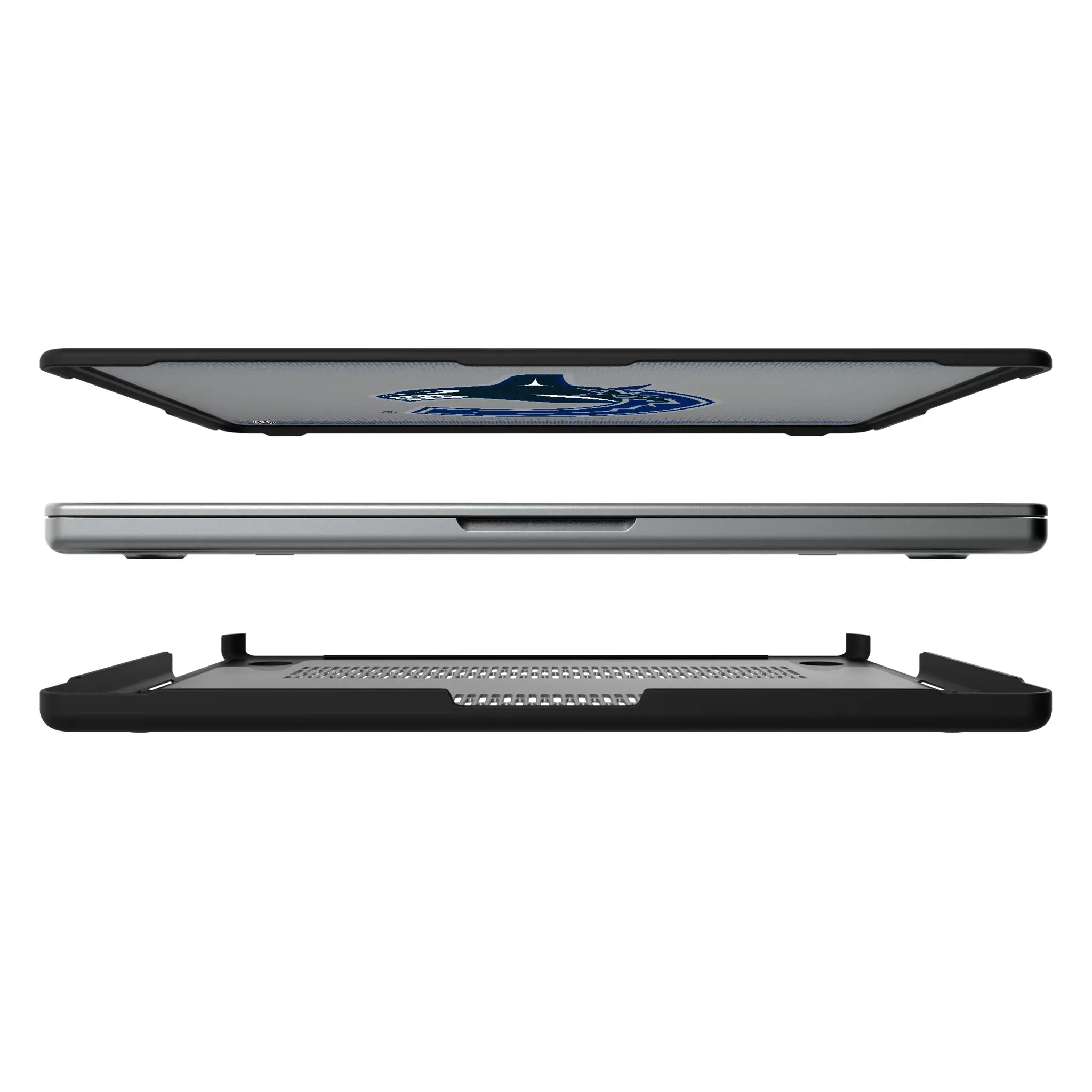 Vancouver Canucks Linen Laptop Case for Apple MacBook