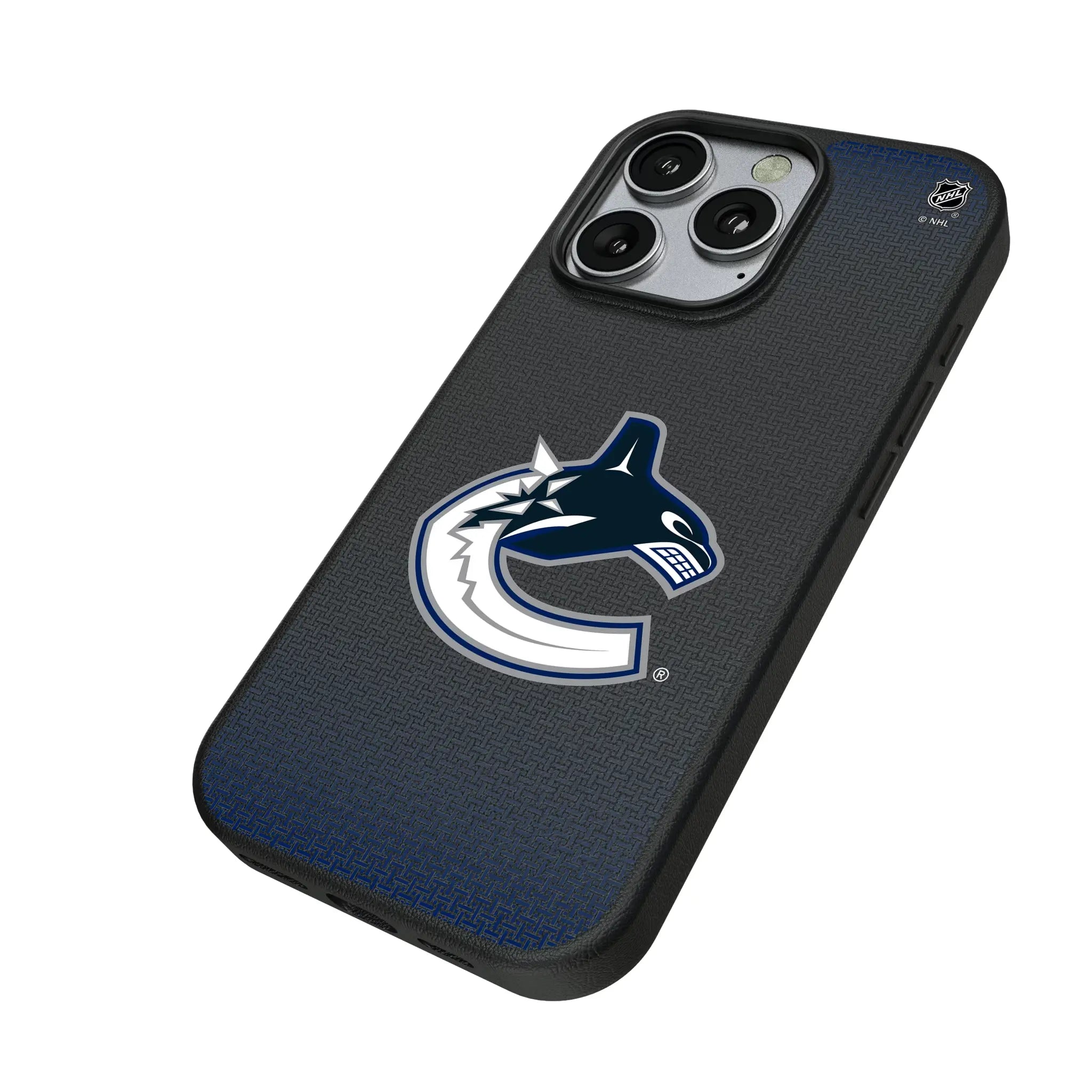 Vancouver Canucks Linen MagSafe Compatible Phone Case for Apple iPhone