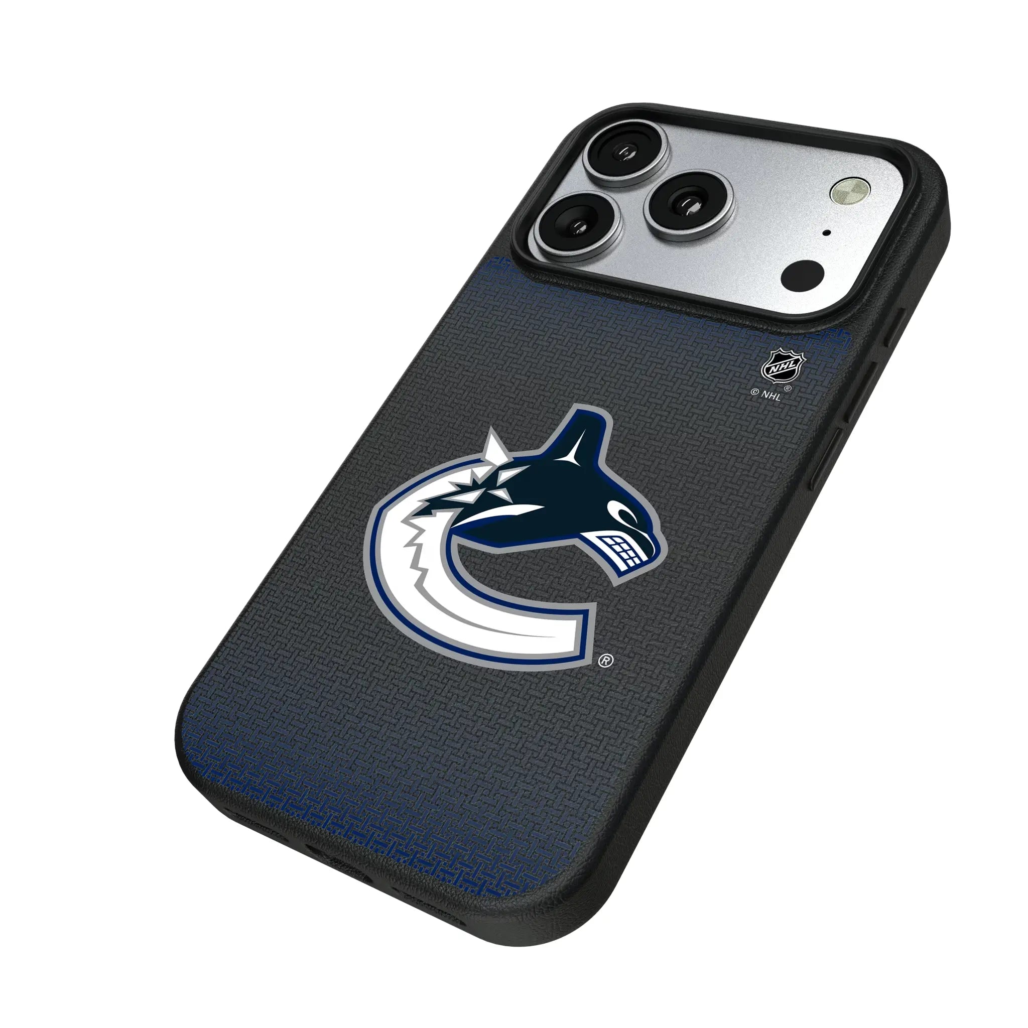 Vancouver Canucks Linen MagSafe Compatible Phone Case for Apple iPhone