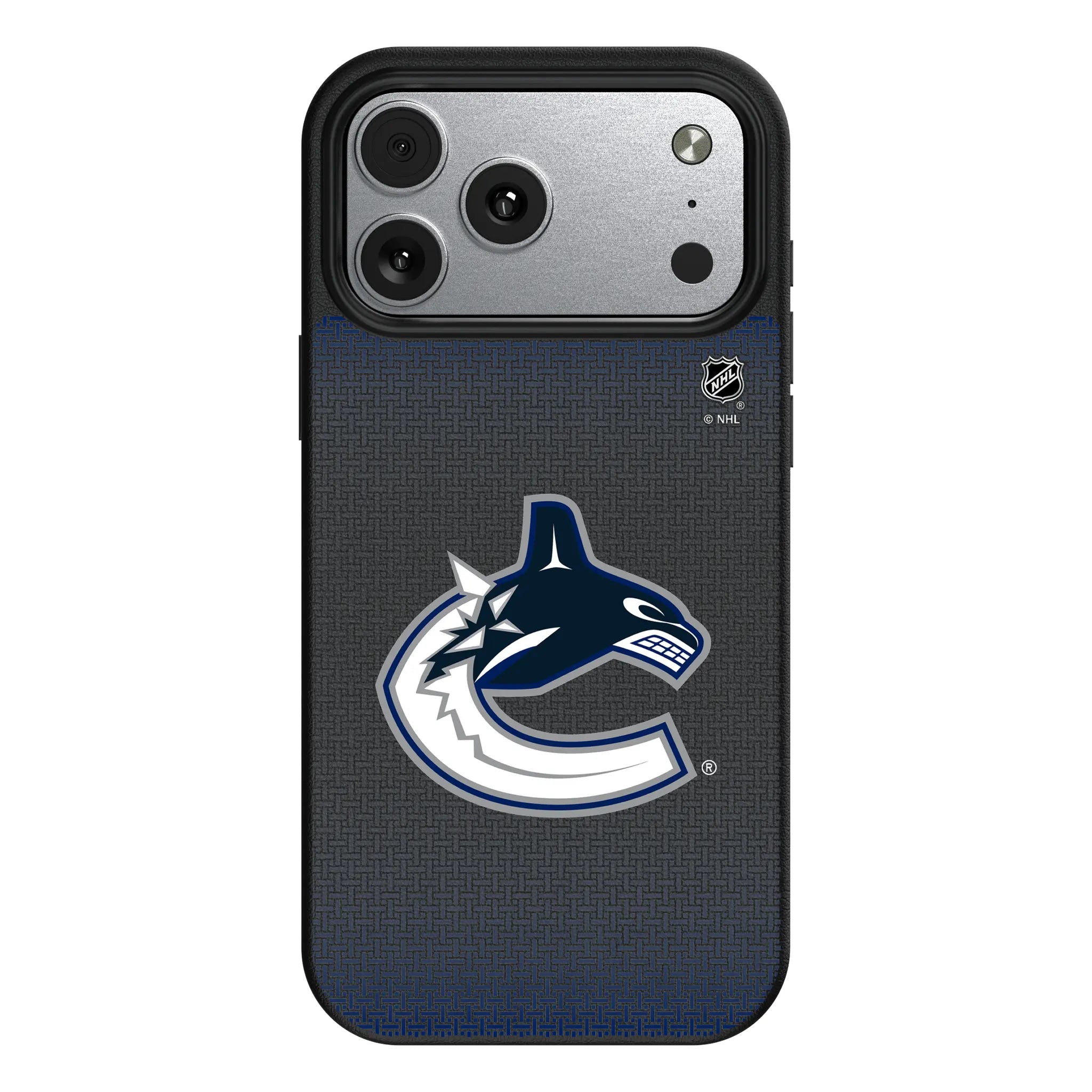 Vancouver Canucks Linen MagSafe Compatible Phone Case for Apple iPhone