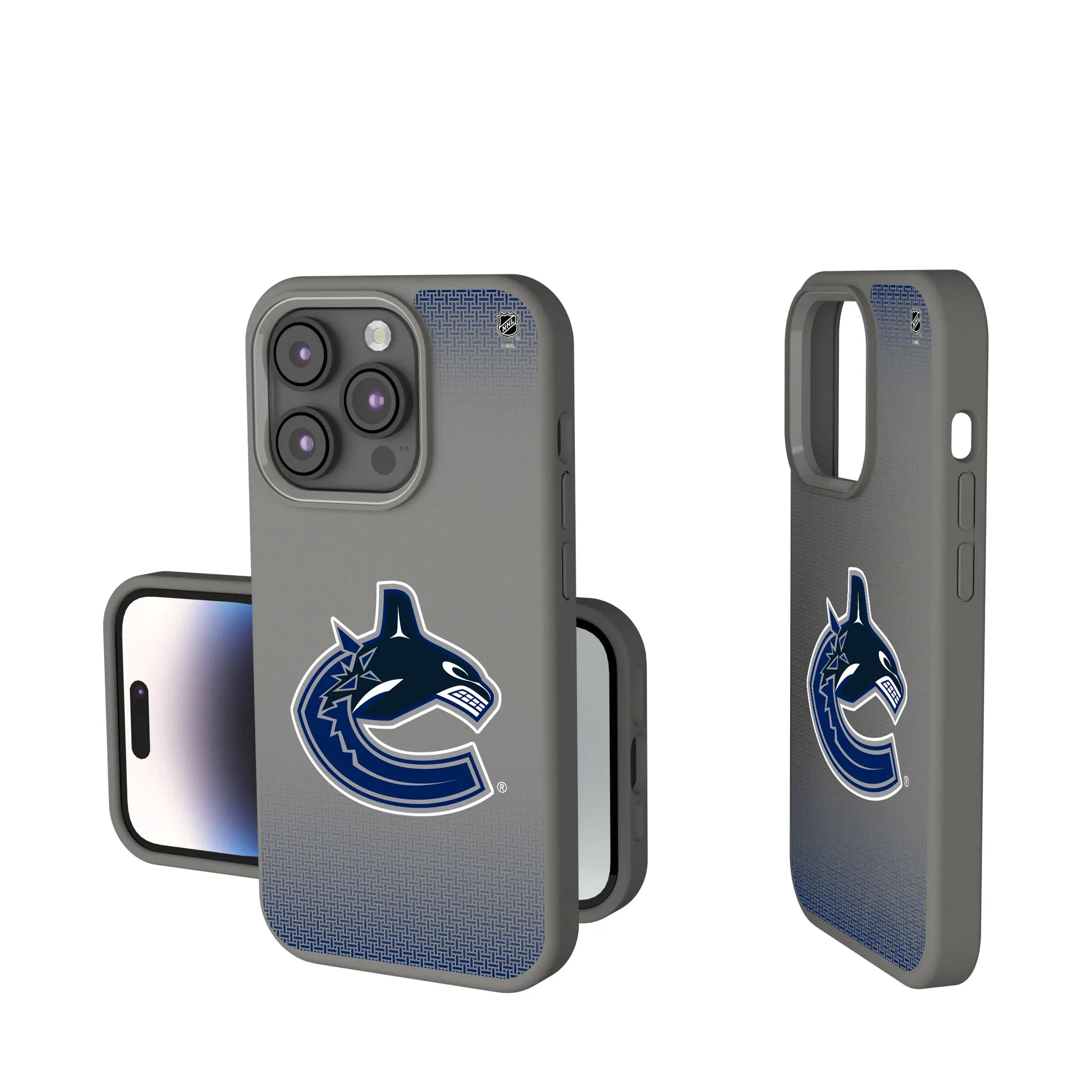 Vancouver Canucks Linen Soft Touch Phone Case