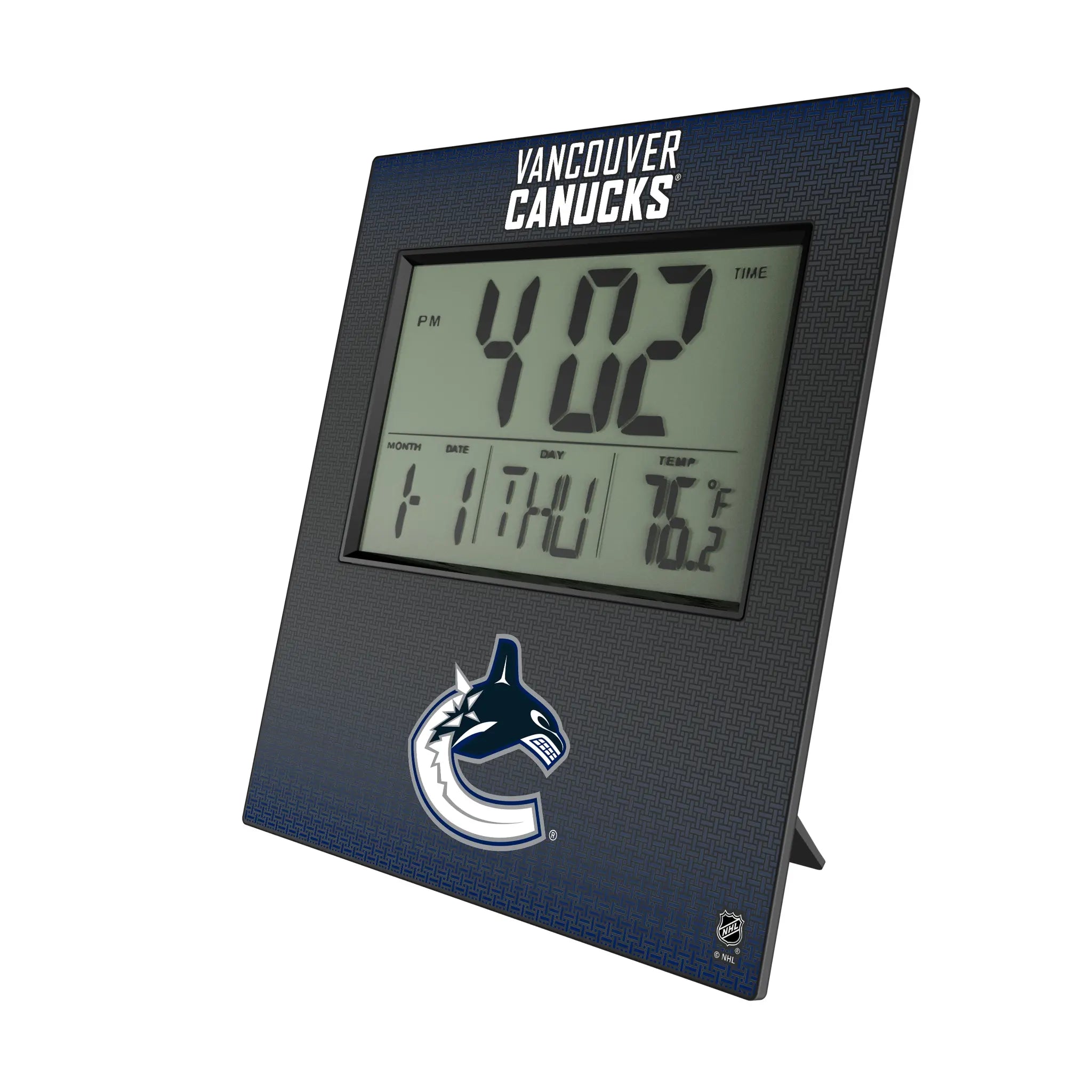 Vancouver Canucks Linen Wall Clock