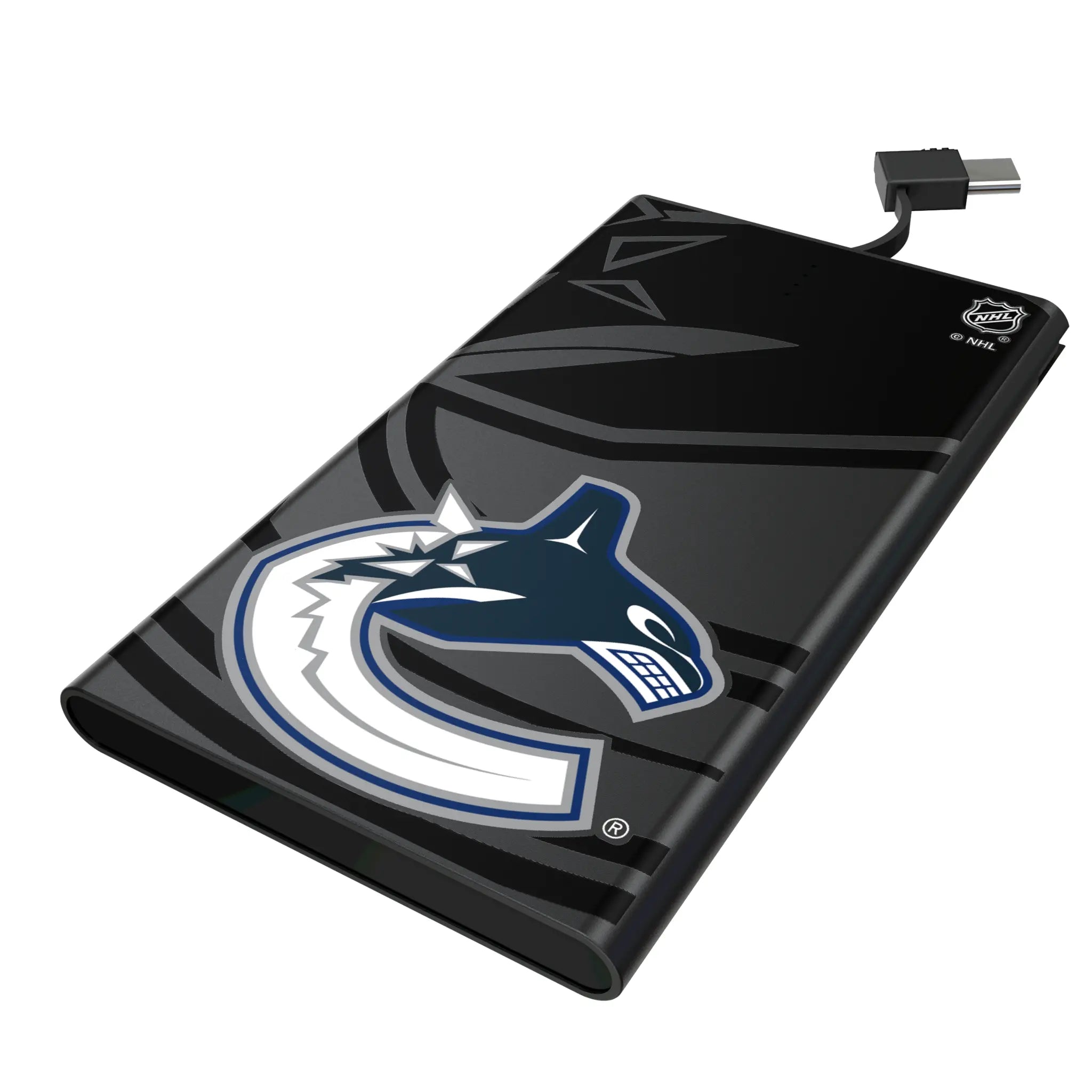 Vancouver Canucks Monocolor Tilt 5000mAh Flat Powerbank