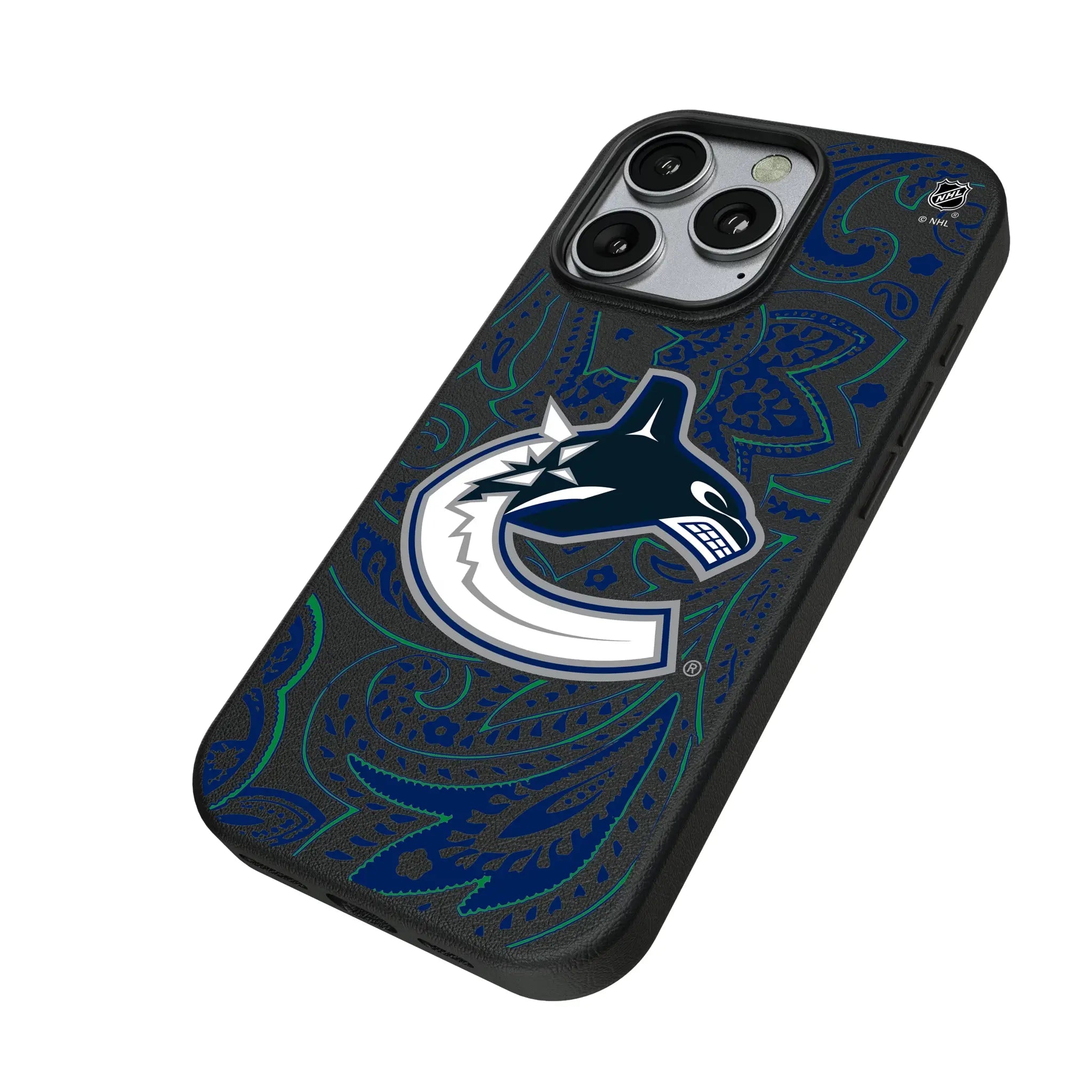 Vancouver Canucks Paisley MagSafe Compatible Phone Case for Apple iPhone