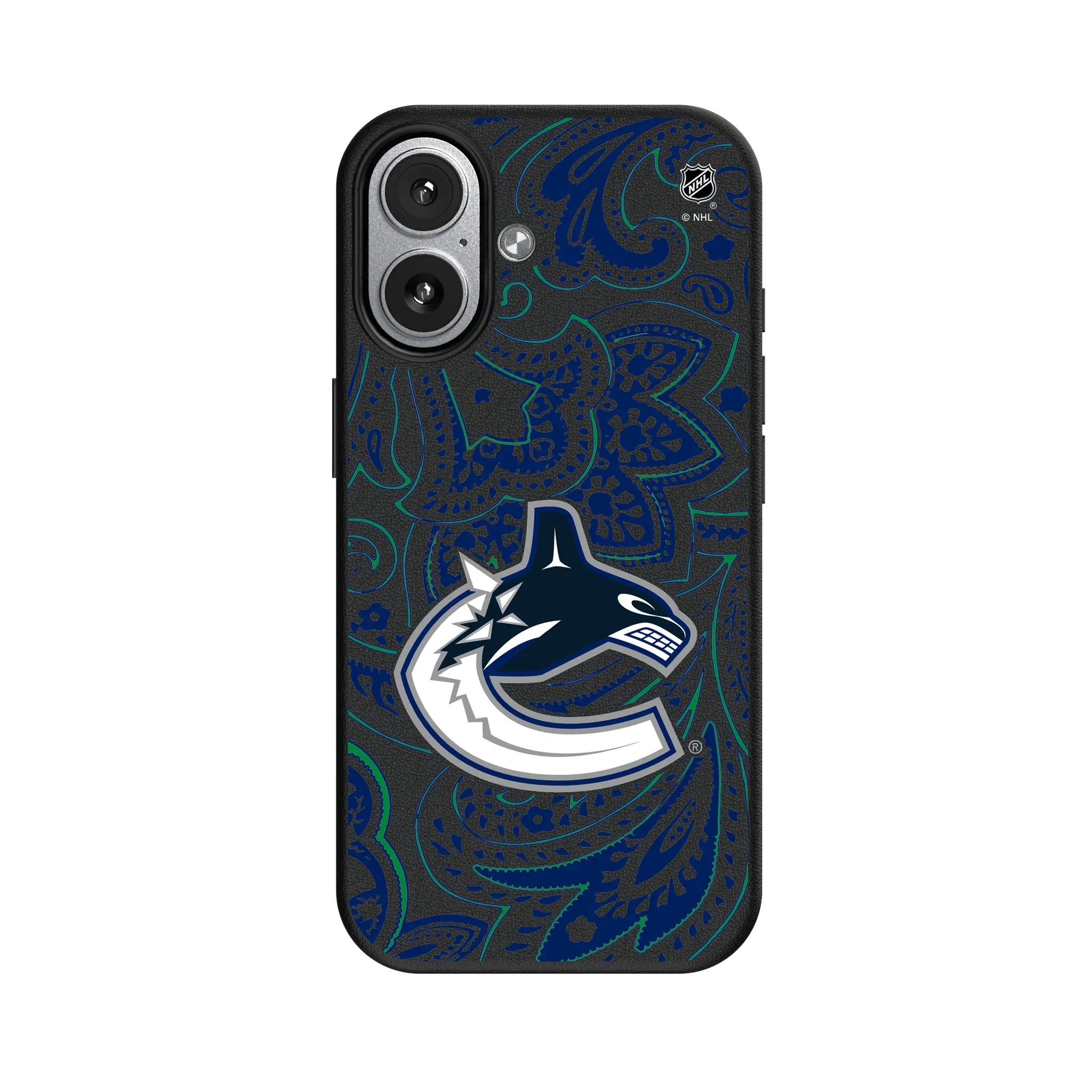 Vancouver Canucks Paisley MagSafe Compatible Phone Case for Apple iPhone
