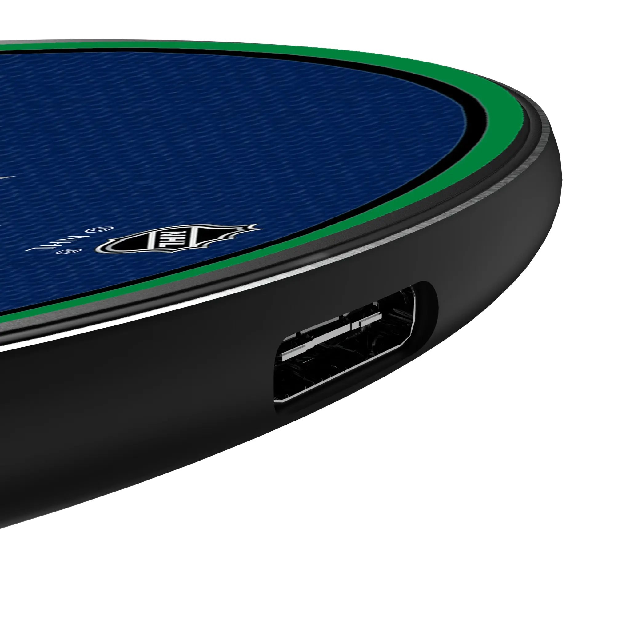 Vancouver Canucks Stripe 15-Watt Wireless Charger