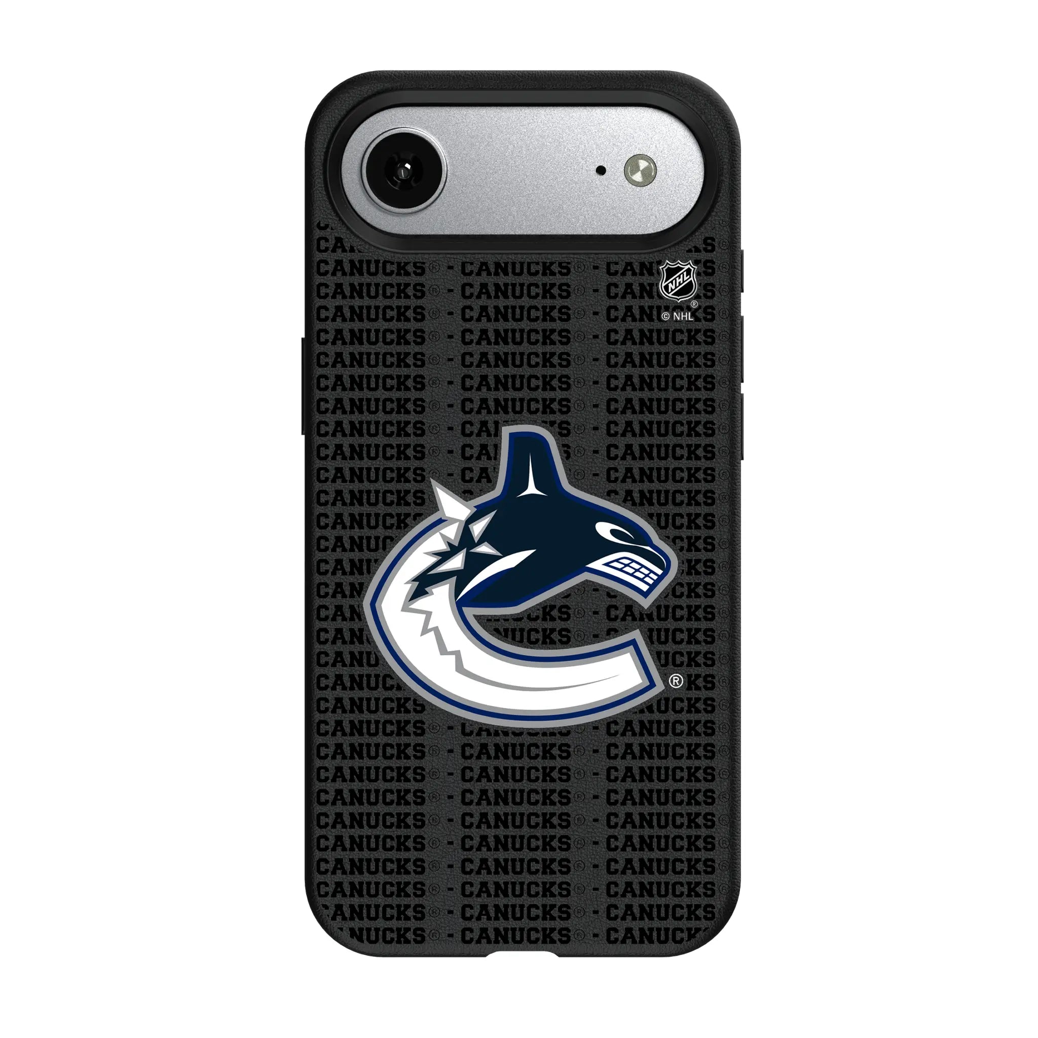 Vancouver Canucks Text Backdrop MagSafe Compatible Phone Case for Apple iPhone