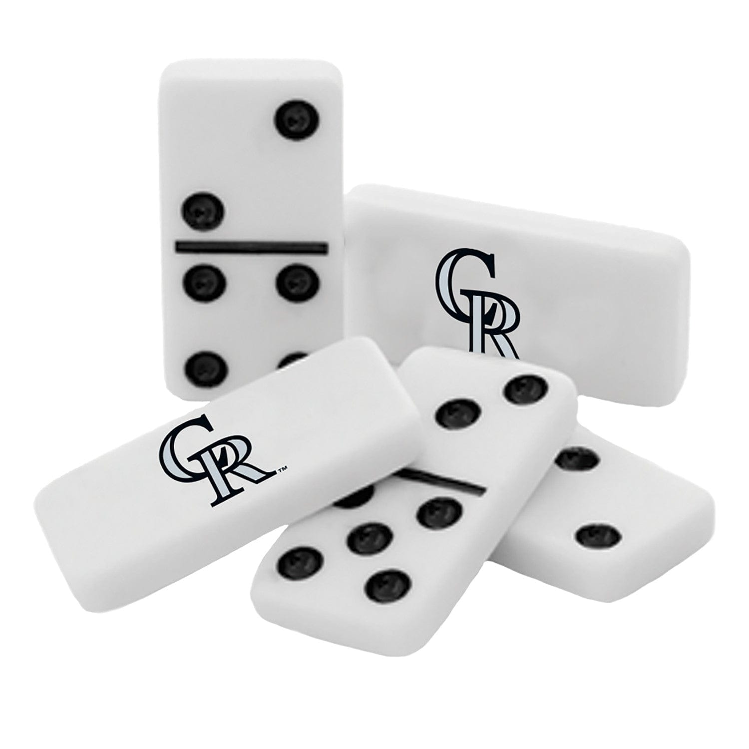 Colorado Rockies Themed Dominoes Set - Sports Gifts, Sports Memorabilia, Sports Collectibles, Fan Shop