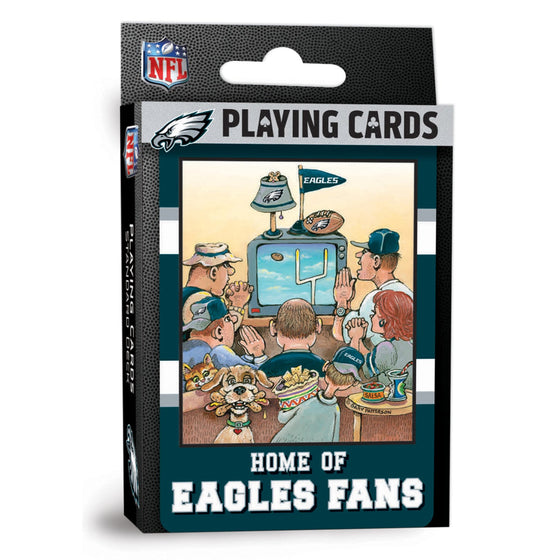 Philadelphia Eagles Fan Deck Playing Cards - 54 Card Deck - 757 Sports Collectibles