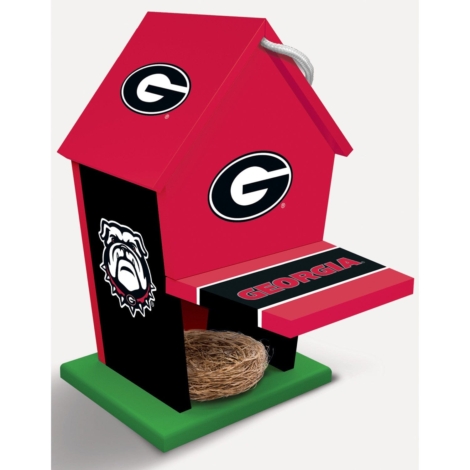 Georgia Bulldogs Birdhouse: Show Your Team Spirit!