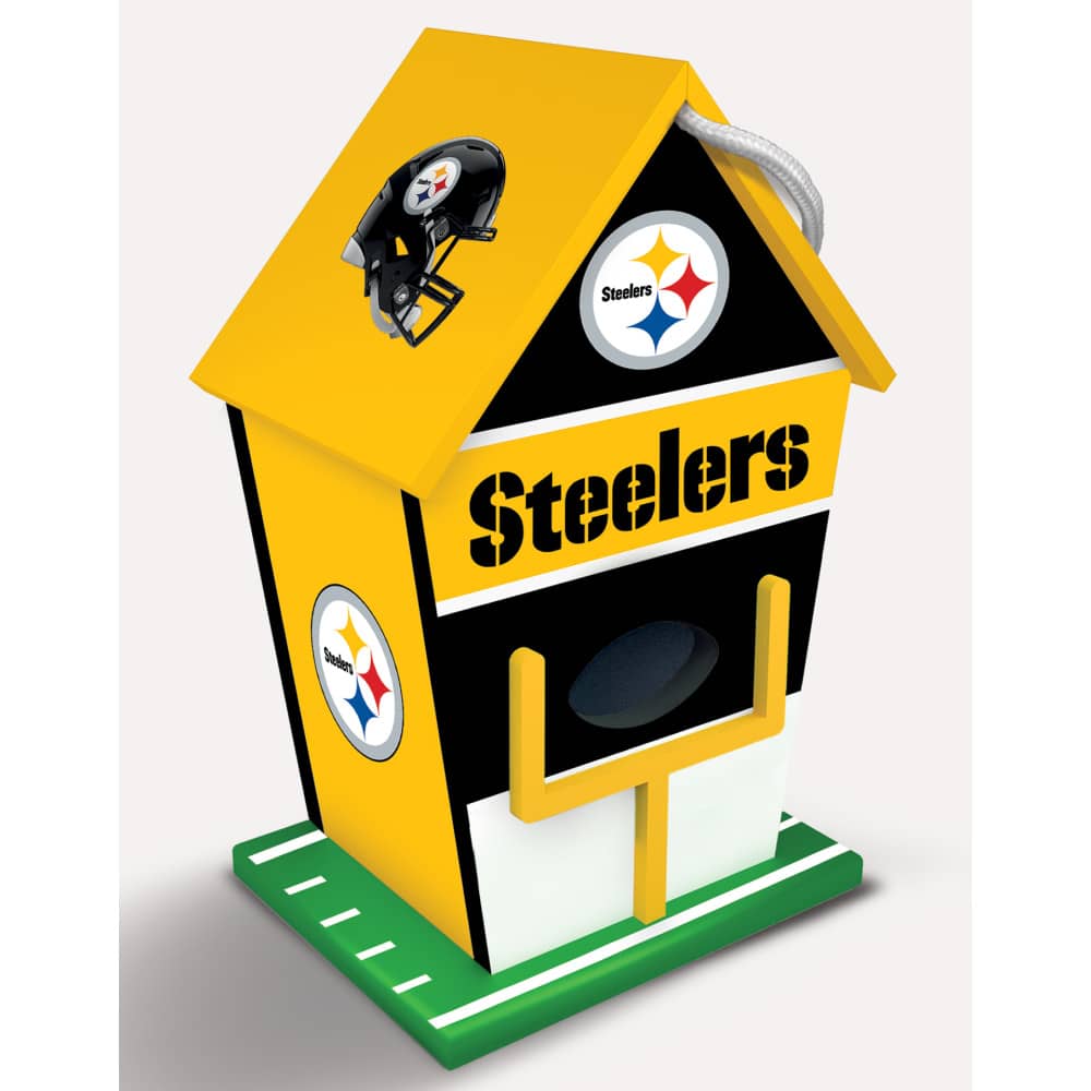 Pittsburgh Steelers Themed Birdhouse