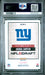 Graded 2025 Panini Instant Abdul Carter #NFLDN3 NFL Draft Night Rookie RC Football Card PSA 9 Mint