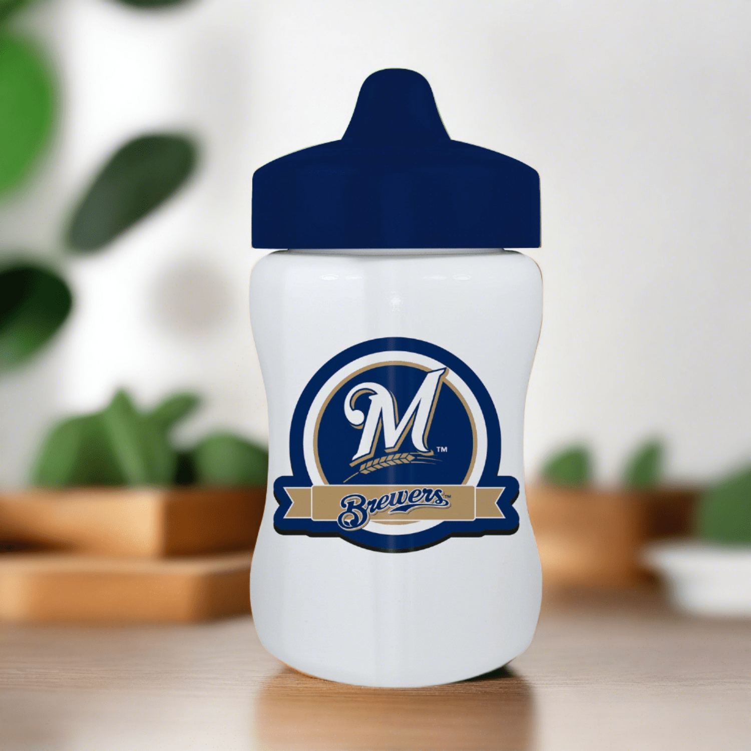 Milwaukee Brewers Kids Sippy Cup - Sports Gifts, Sports Memorabilia, Sports Collectibles, Fan Shop
