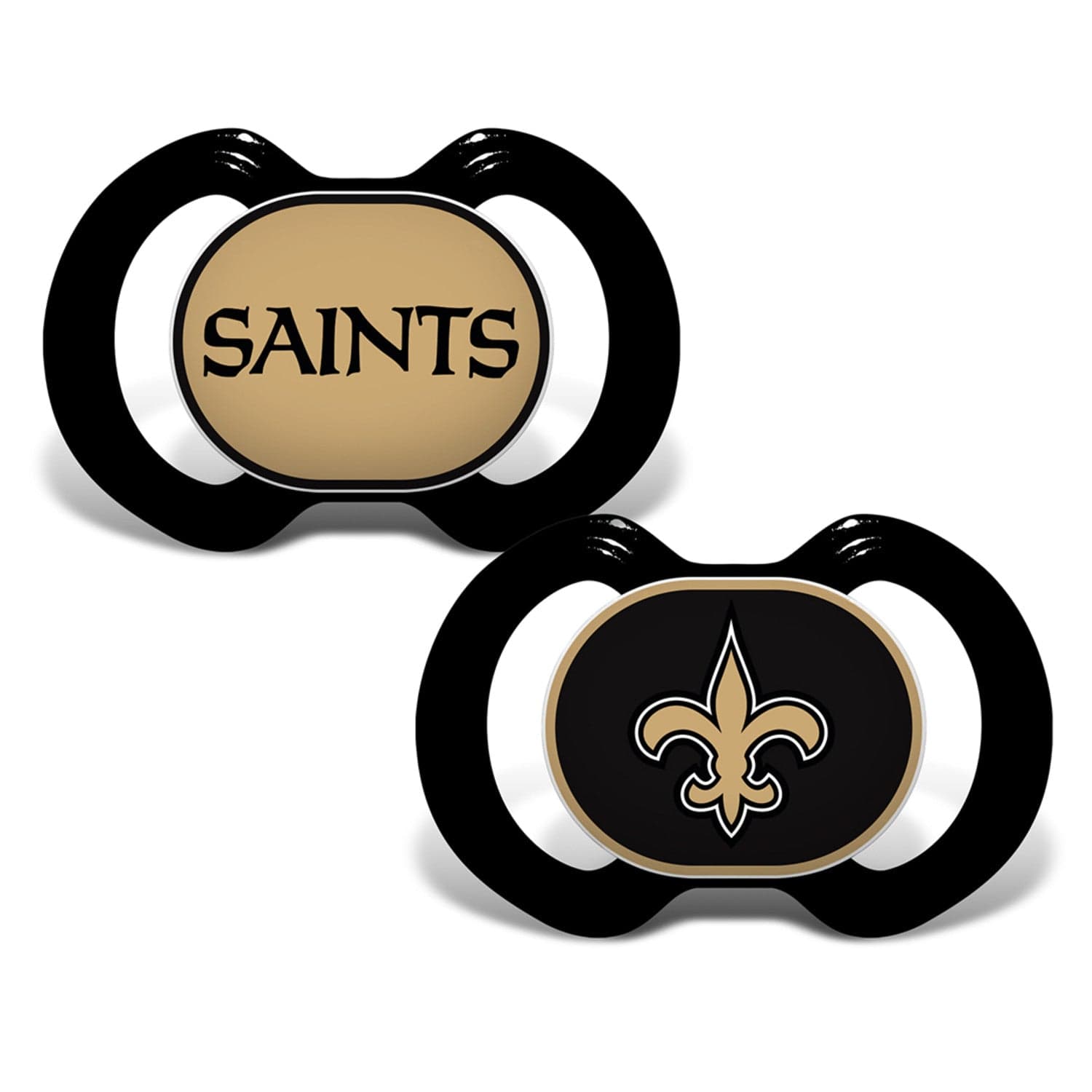 New Orleans Saints Pacifier 2-Pack