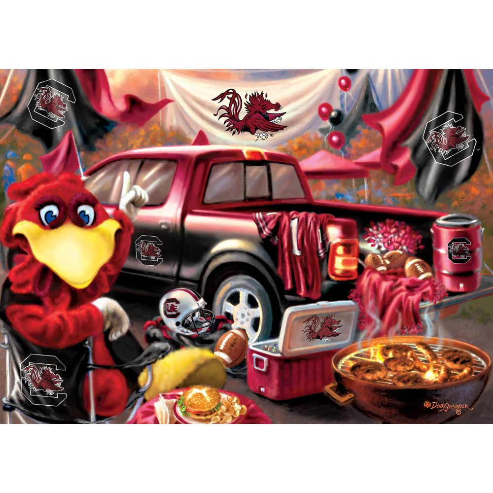 South Carolina Gamecocks Gameday 1000 Piece Jigsaw Puzzle - Sports Gifts, Sports Memorabilia, Sports Collectibles, Fan Shop