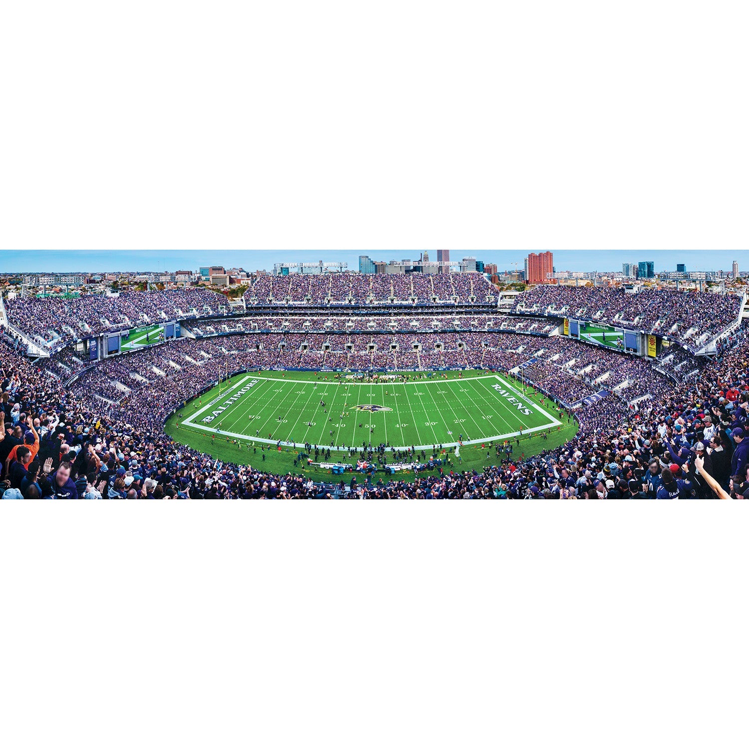 Baltimore Ravens - 1000 Piece Panoramic Jigsaw Puzzle - 757 Sports Collectibles