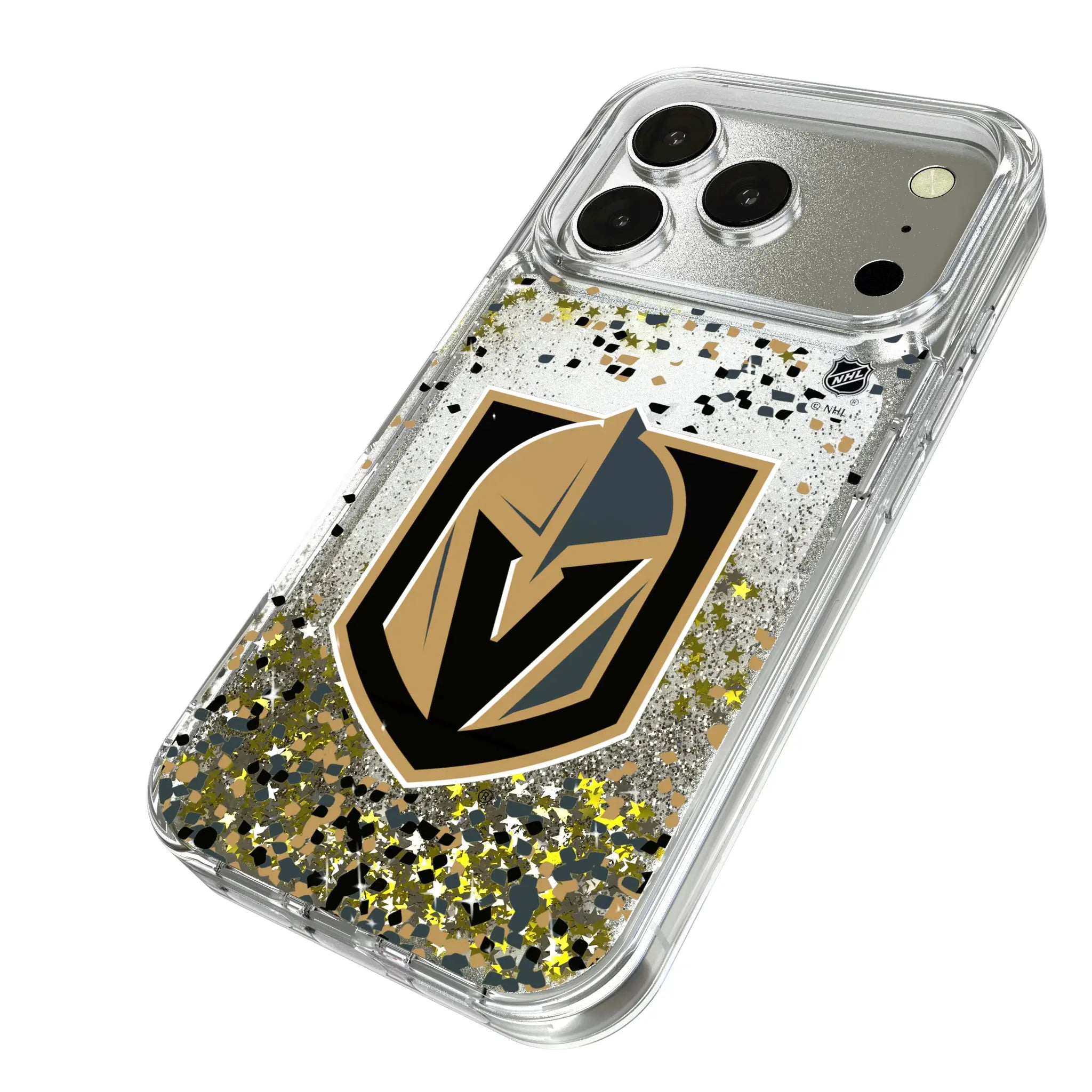 Vegas Golden Knights Confetti Glitter Phone Case