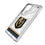 Vegas Golden Knights Ice Stripe Clear Phone Case for Samsung Galaxy