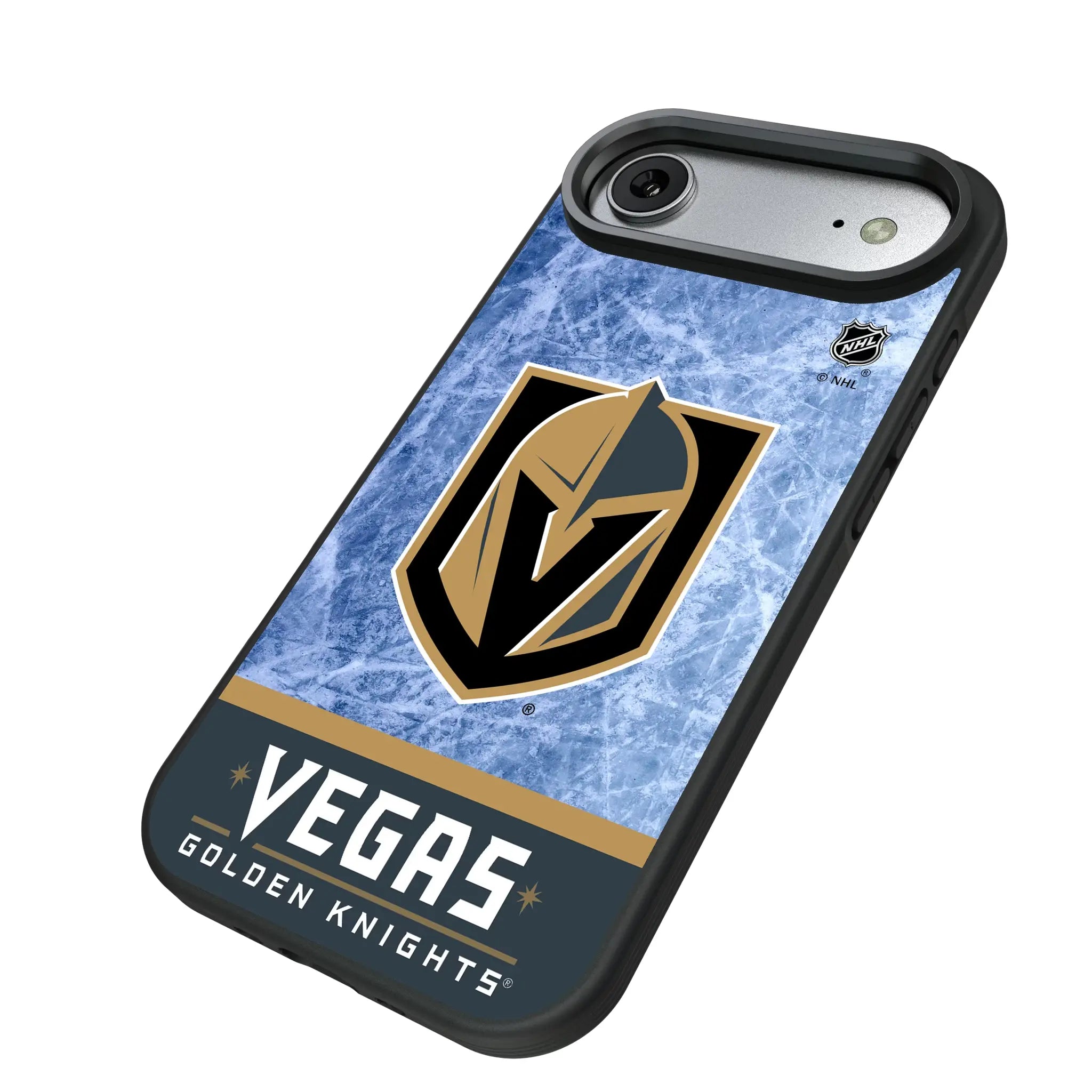 Vegas Golden Knights Ice Wordmark Bump Phone Case