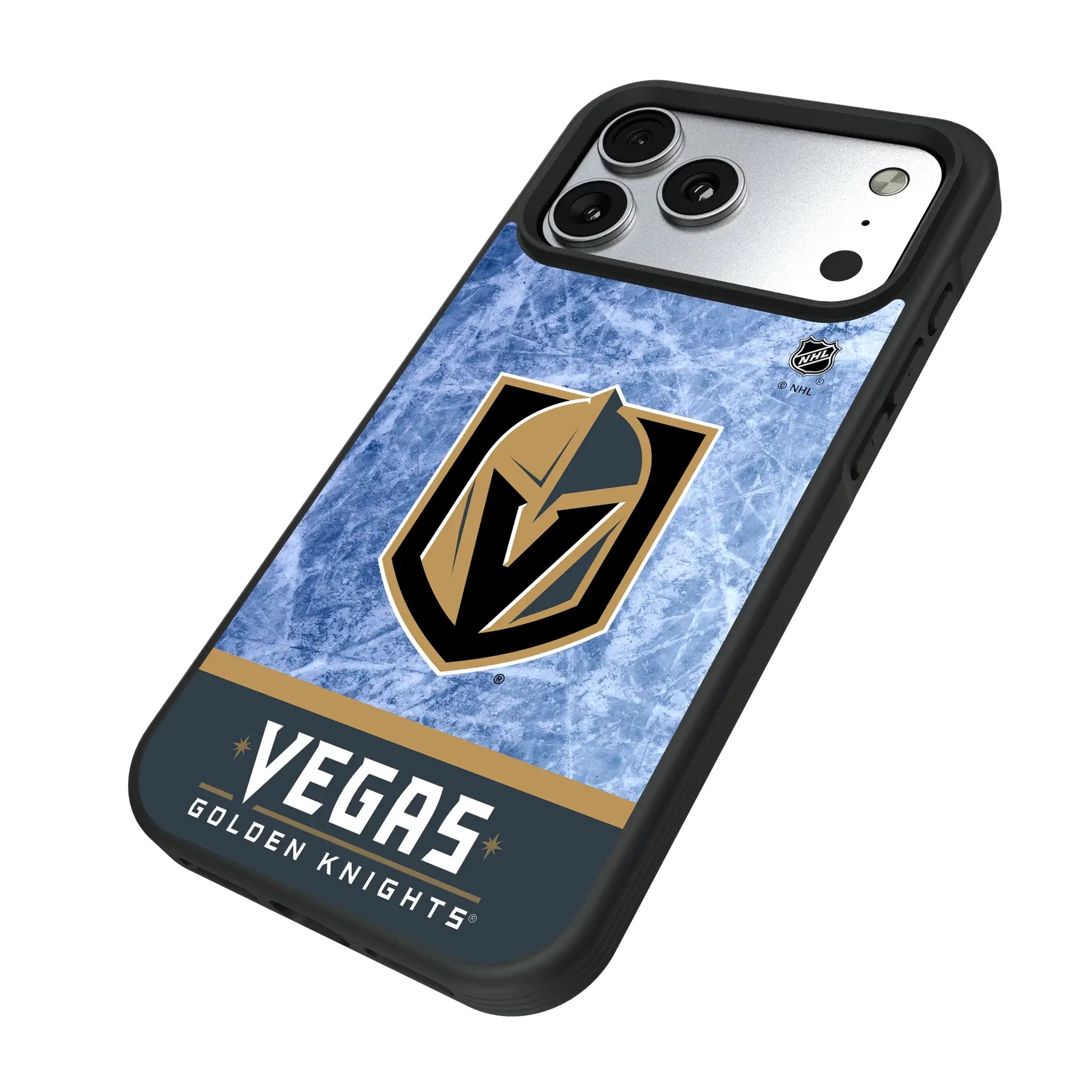 Vegas Golden Knights Ice Wordmark Bump Phone Case