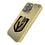 Vegas Golden Knights Linen Bling Phone Case for Apple iPhone