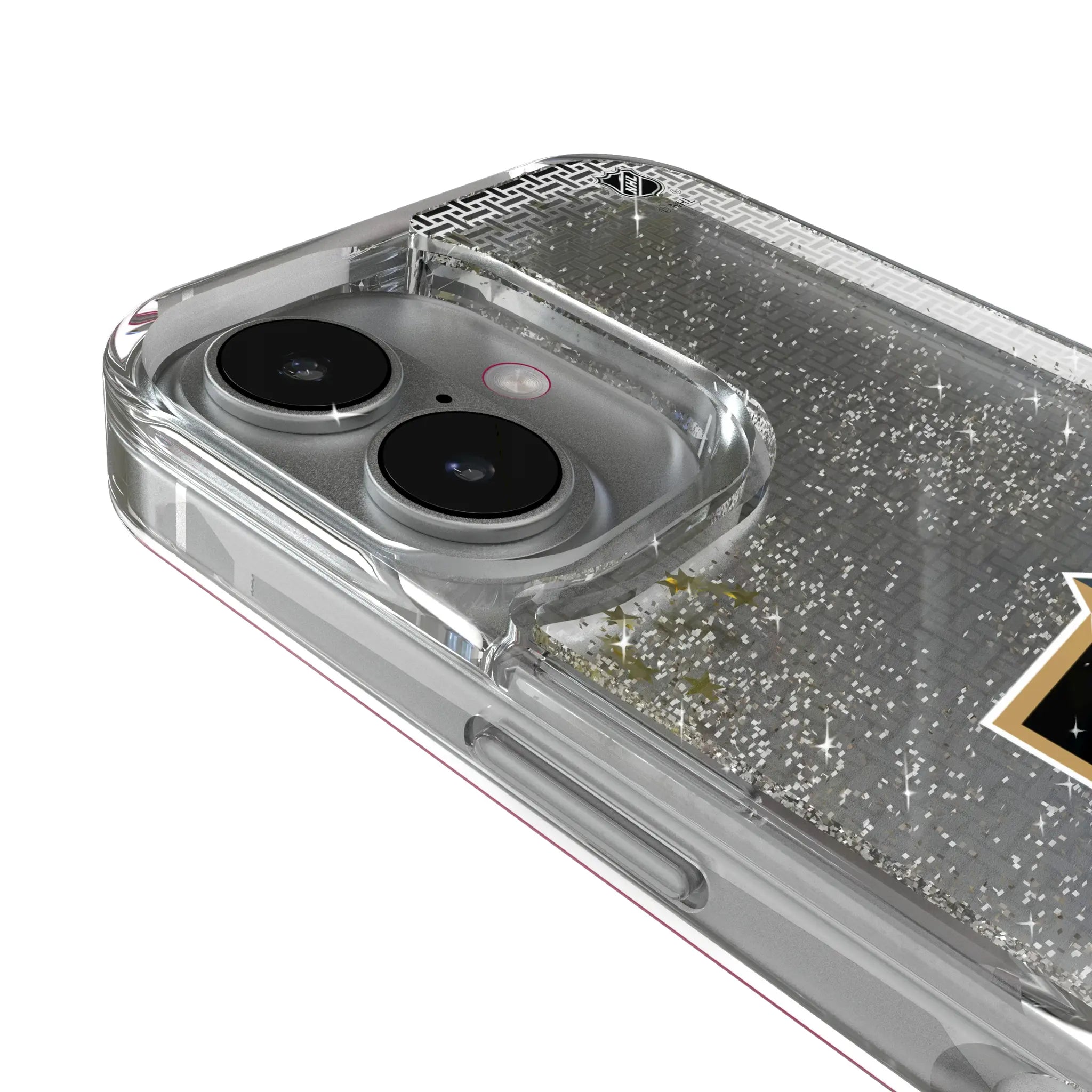 Vegas Golden Knights Linen Glitter Phone Case