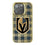 Vegas Golden Knights Plaid Bling Phone Case