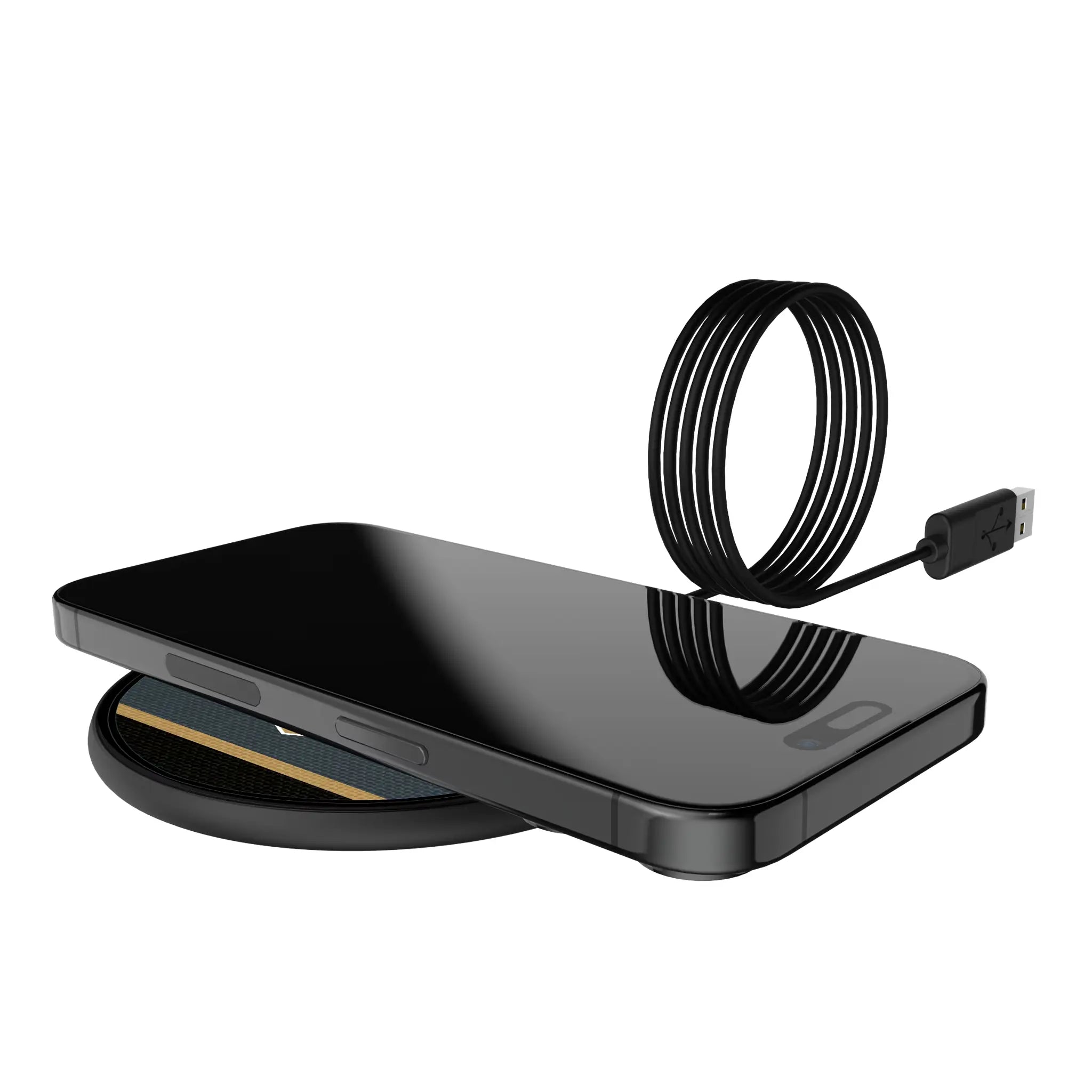 Vegas Golden Knights Stripe 15-Watt Wireless Charger