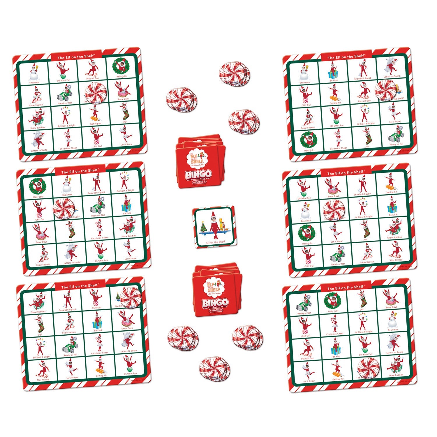Elf on the Shelf Bingo Game - 757 Sports Collectibles