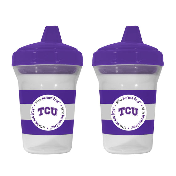 TCU Horned Frogs Sippy Cup 2-Pack - 757 Sports Collectibles