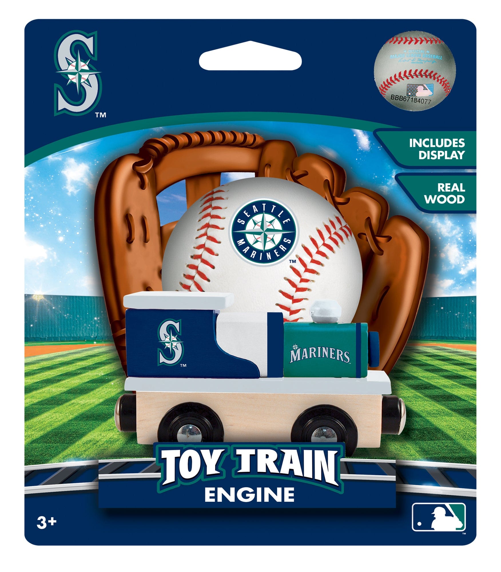 Seattle Mariners Toy Train Engine - Sports Gifts, Sports Memorabilia, Sports Collectibles, Fan Shop