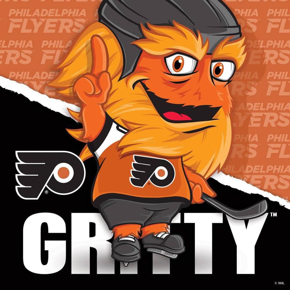 Gritty Philadelphia Flyers Mascot 100-Piece Jigsaw Puzzle - Sports Gifts, Sports Memorabilia, Sports Collectibles, Fan Shop