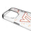 Virginia Tech Hokies Confetti Clear Phone Case for Apple iPhone