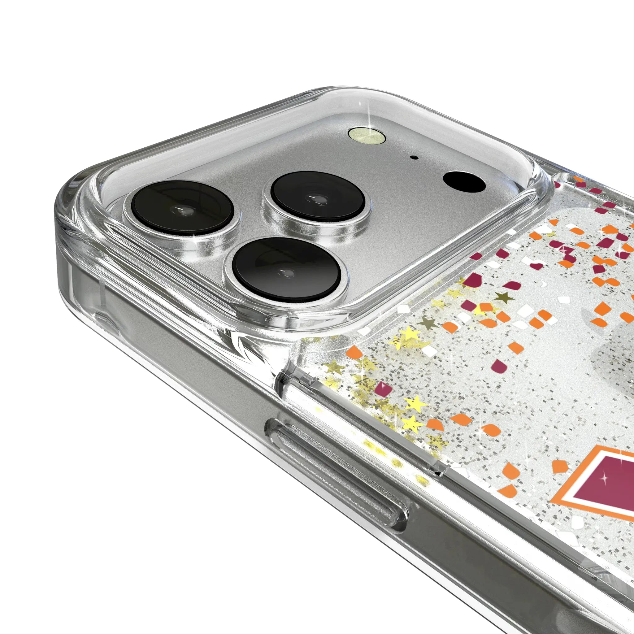 Virginia Tech Hokies Confetti Glitter Phone Case