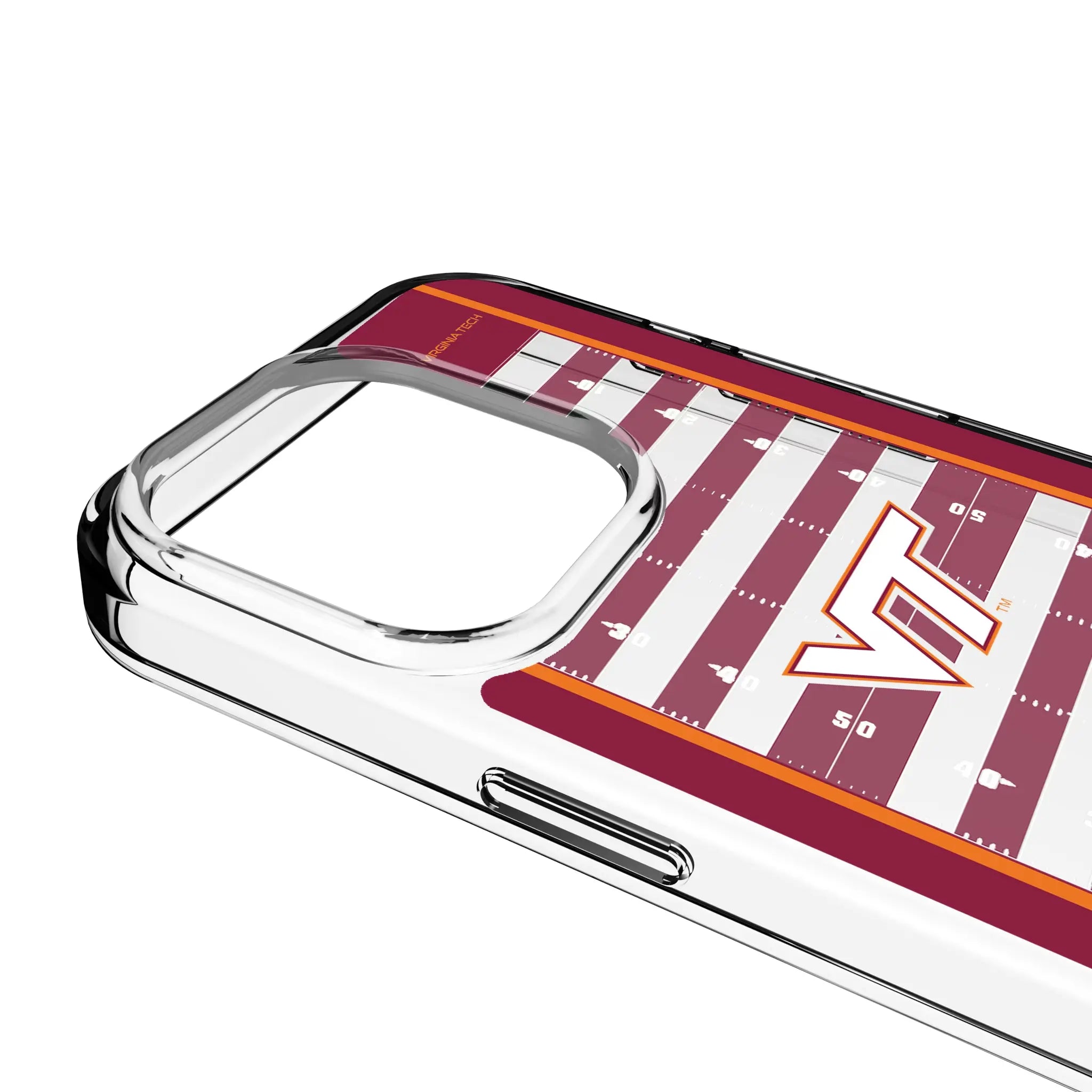 Virginia Tech Hokies Field Clear Phone Case for Apple iPhone