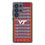 Virginia Tech Hokies Field Clear Phone Case for Samsung Galaxy