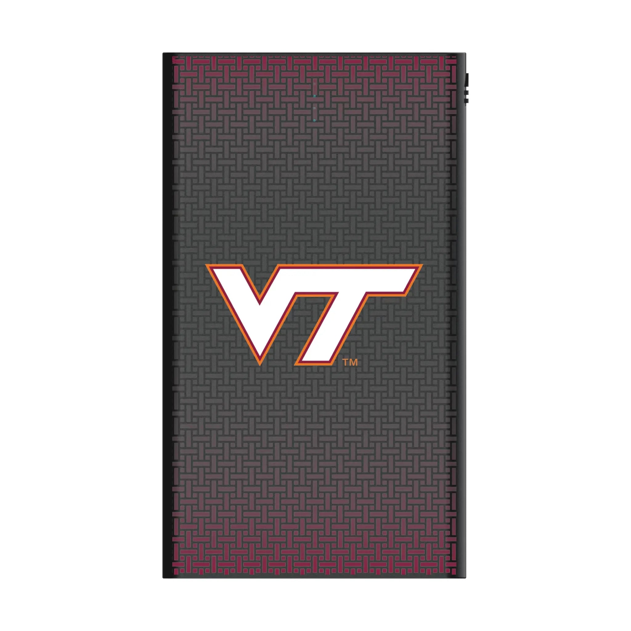 Virginia Tech Hokies Linen 5000mAh Flat Powerbank
