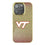 Virginia Tech Hokies Linen Bling Phone Case for Apple iPhone