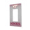 Virginia Tech Hokies Linen Hidden-Screw Light Switch Plate